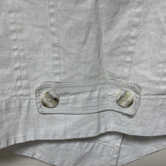 NWT Cabi Waxed Linen Jacket, Size Medium - Picture 6 of 12